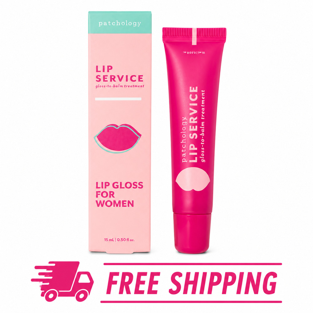 Patchology Lip Service Gloss-to-Balm Treatment 15ml Honey Vitamins & Goji Berry